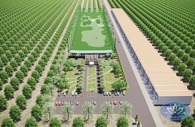 Thiết kế sân tập golf