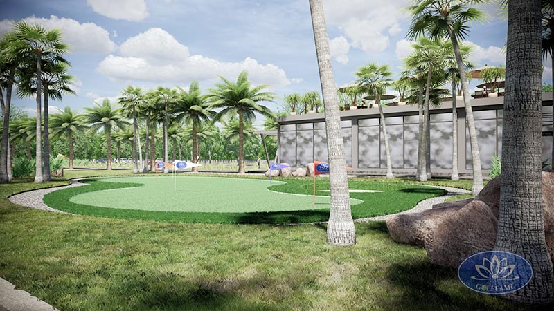 Thiết kế sân tập golf