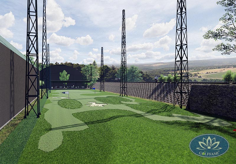 Thiết kế sân tập golf