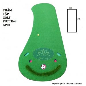 Thảm tập golf Putting GP01 - Golffami