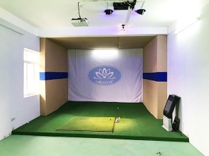 1 phòng golf 3D do Golffami thi công lắp đặt cho trường Đại Học Thể Dục Thể Thao Bắc Ninh
