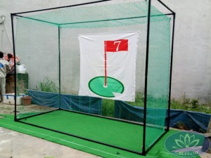 Bộ khung và lưới tập swing 3m x 3m x 3m của Golffami