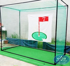 Bộ khung và lưới tập swing 3m x 3m x 3m của Golffami