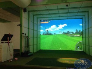 Mô hình sân tập golf 3D hàn quốc