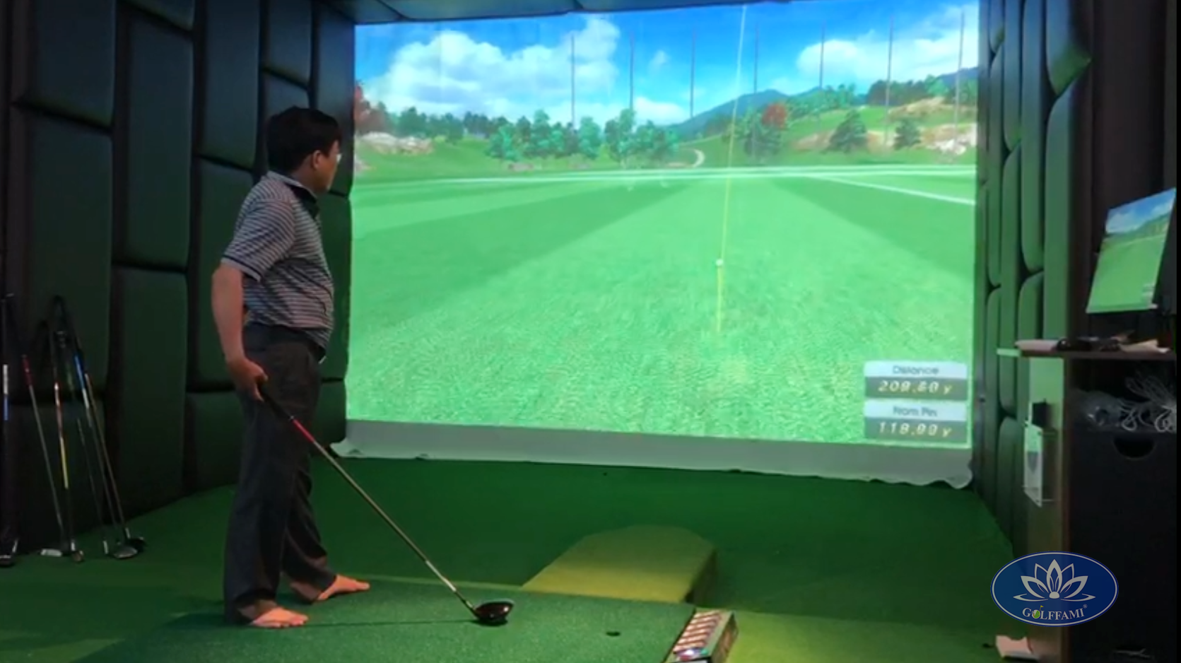 Phòng golf 3d