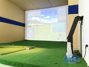 Lắp đặt phòng golf 3D chỉ cần một diện tích nhỏ chỉ khoảng: 4m x 3m x 3m (dài x rộng x cao)