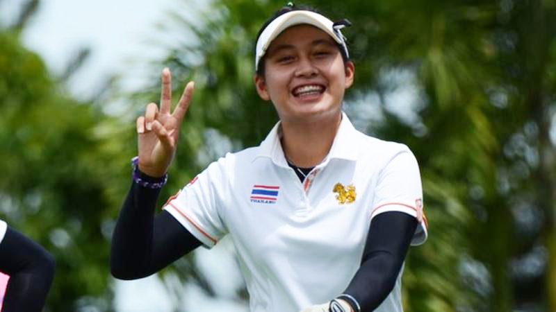 Nhà vô địch 14 tuổi giải golf chuyên nghiệp ở Thái Lan