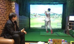 phòng golf mini 3d trong nhà