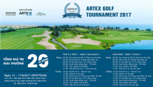 Chi tiết giải Artex Golf Tournament 2017.