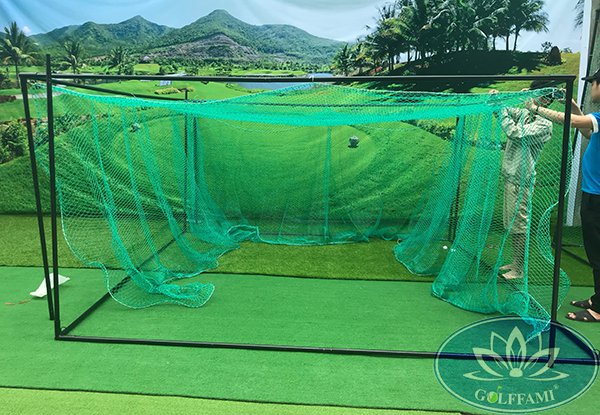 Bộ khung và lưới tập swing Gomik51-5