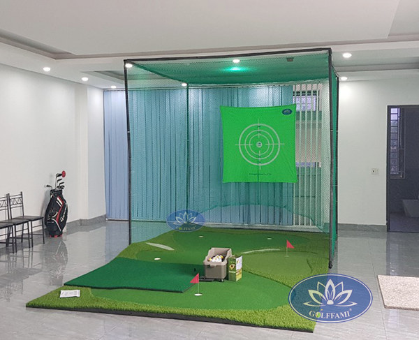 Bộ khung và lưới tập golf 3m