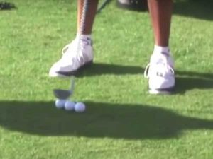 Bí quyết chọn vị trí đặt bóng của Tiger Woods