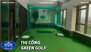 dự án thi công sân tập golf mini