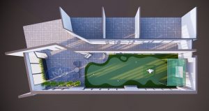 thiết kế sân golf mini