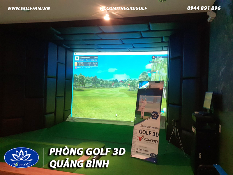 Phòng golf 3d Quảng Bình