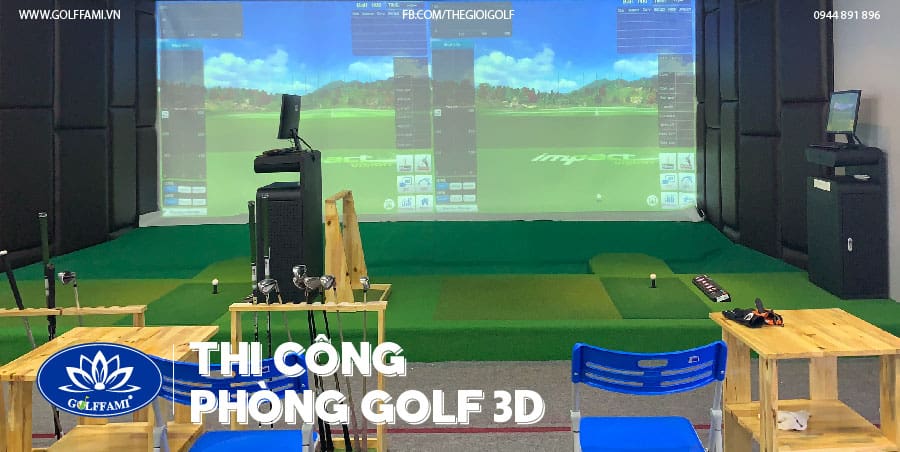 chuỗi phòng golf 3D - TAT Golf Trần Thái Tông
