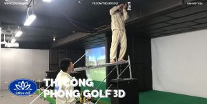thi công chuỗi phòng golf 3D - TAT Golf