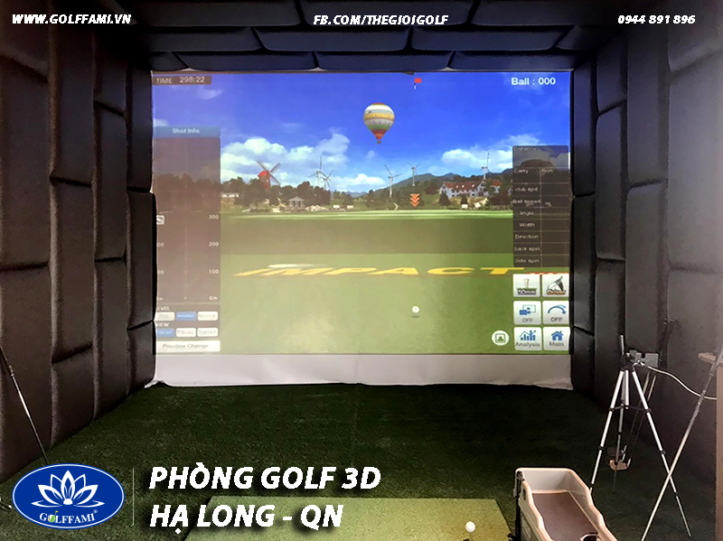 phòng golf 3d TP Hạ Long
