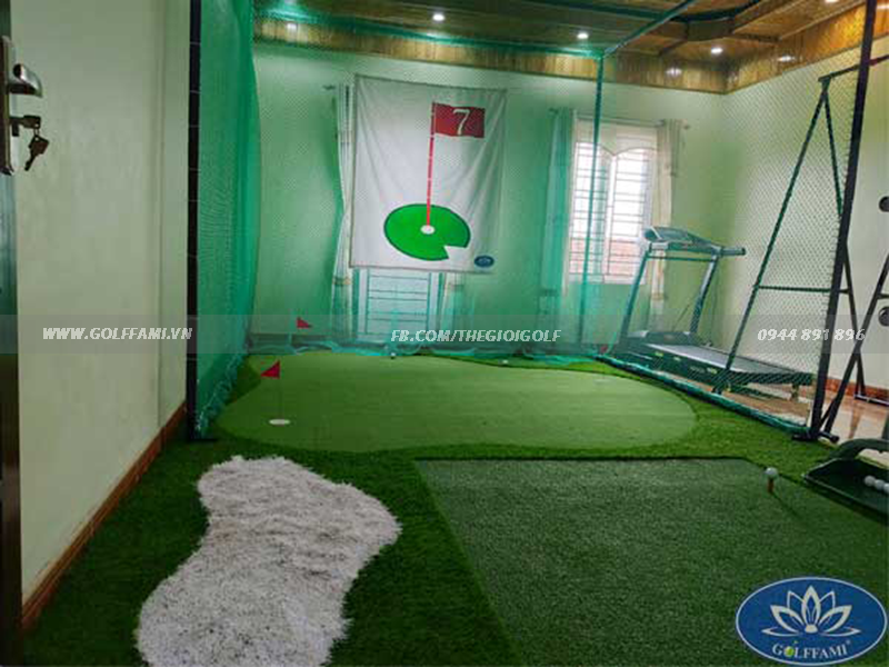 lắp đặt khung tập golf trong nhà tại Hưng Hà Thái Bình