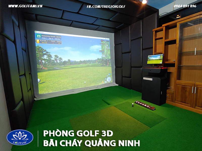 phòng golf 3D tại Bãi Cháy Quảng Ninh