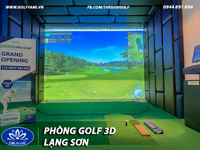 phòng golf 3d TP Lạng Sơn
