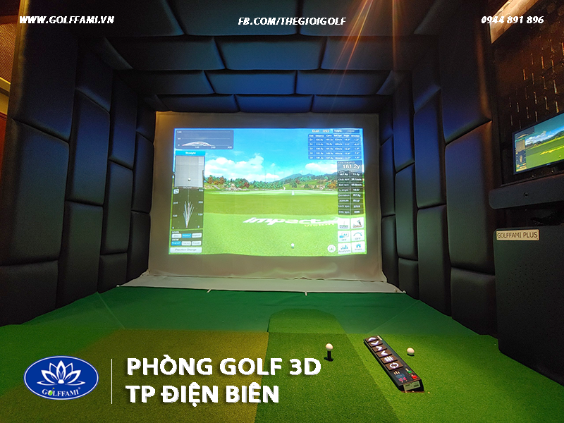 phòng golf 3d Thành Phố Điện Biên