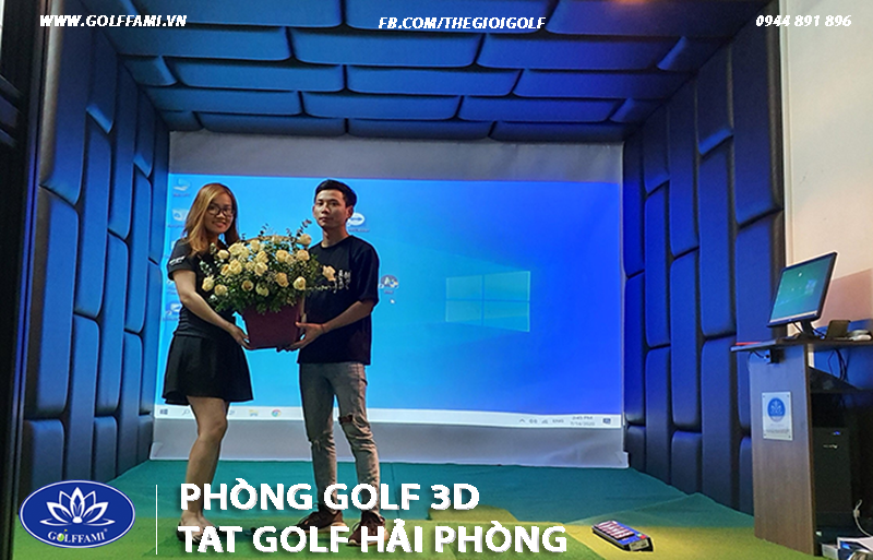 Phòng golf 3D TAT Golf Văn Cao Hải Phòng