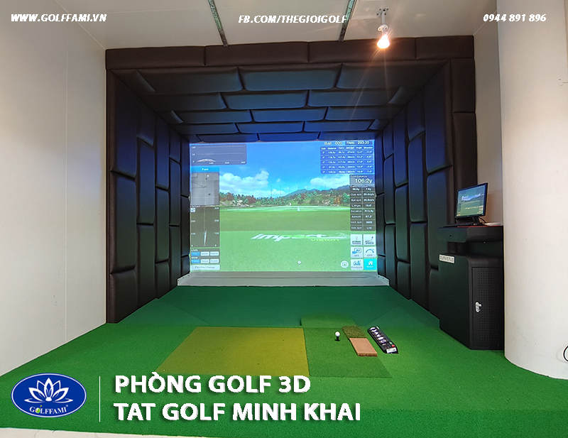 Phòng golf 3d Minh Khai Hà Nội