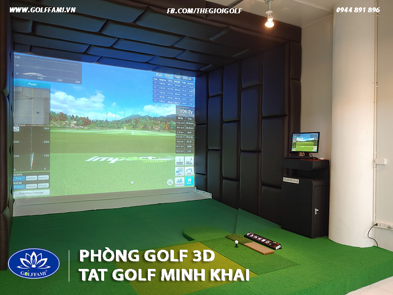 Phòng golf 3d Minh Khai Hà Nội