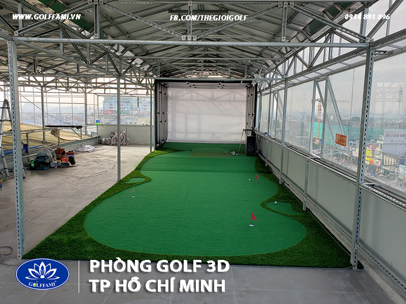 Phòng golf 3D Công Ty Peace Sun Hồ Chí Minh
