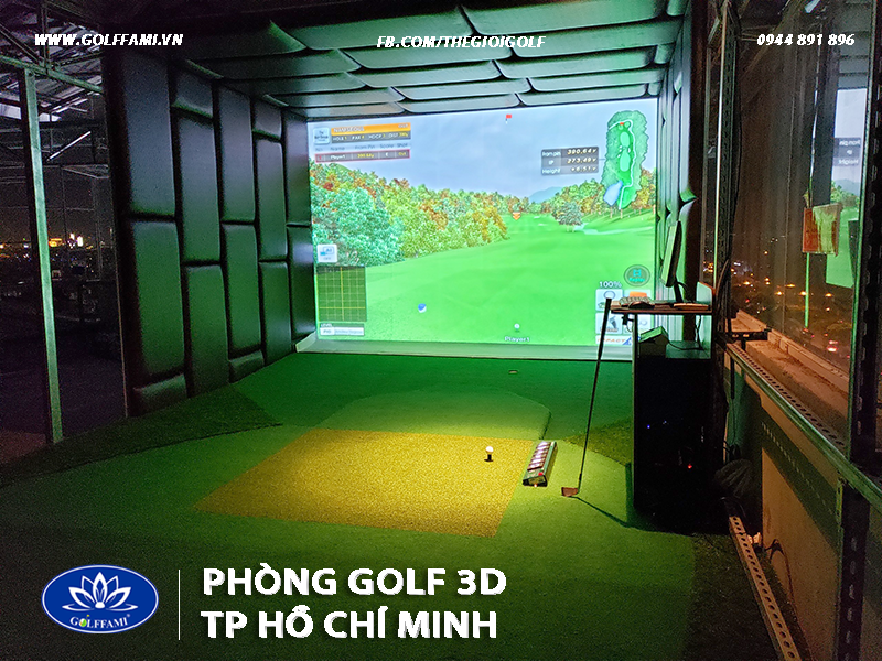 Phòng golf 3D Công Ty Peace Sun Hồ Chí Minh