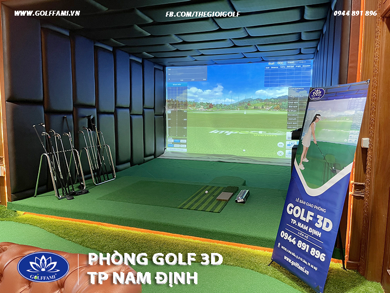phòng golf 3d tại thành phố Nam Định