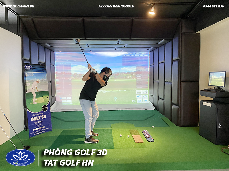 Phòng golf 3d TAT GOLF 57 Trần Duy Hưng