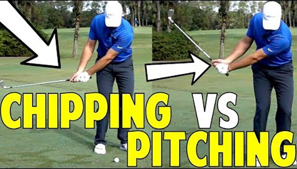 Sự khác nhau giữa Pitching golf và Chipping golf