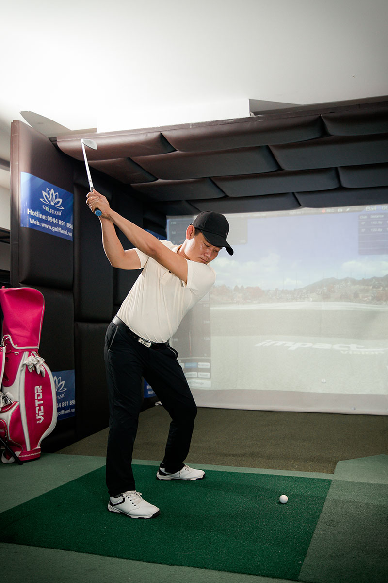 Thi công chuỗi phòng golf 3D tại Học Viện Golf Hoa Sen