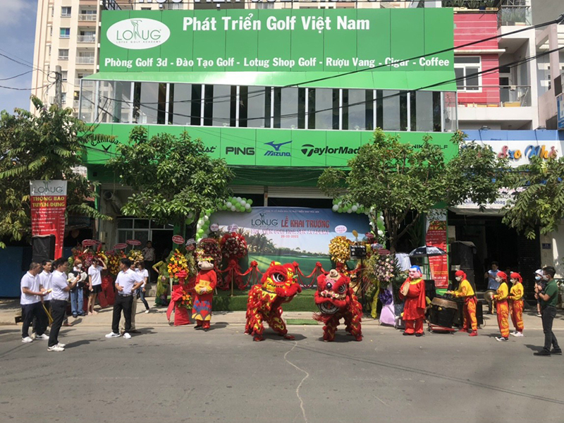 Golffami thi công chuỗi phòng golf Học Viện Golf Hoa Sen Cơ Sở Hồ Thị Nhung