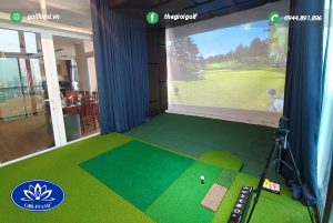 Phòng golf 3D chị Hương Dream Town