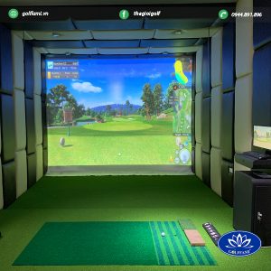 Phòng golf 3D anh Tân Xã Đàn