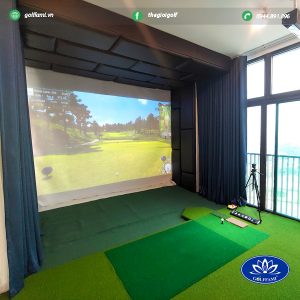 Phòng golf 3D chị Hương Dream Town
