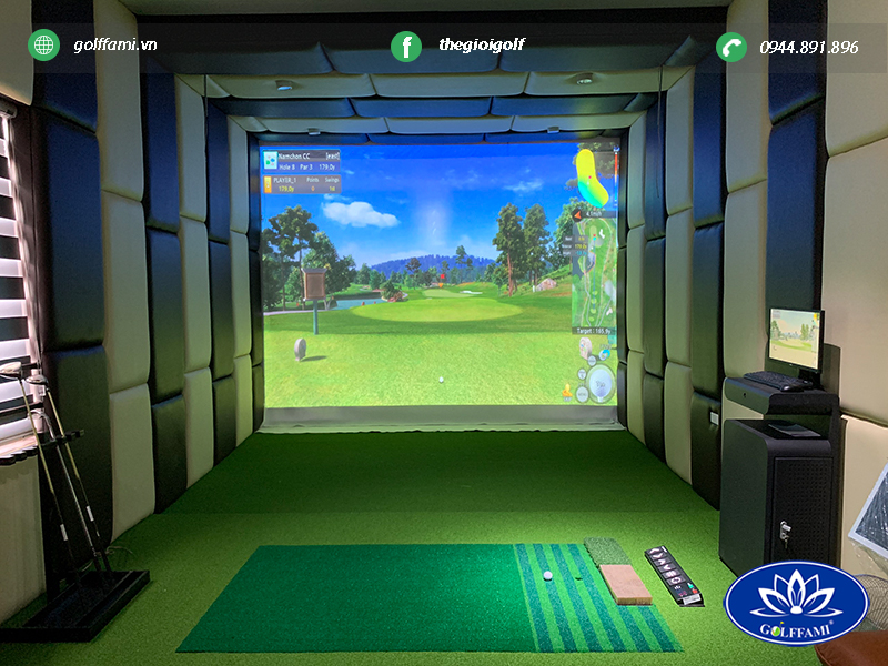 Phòng tập golf 3D