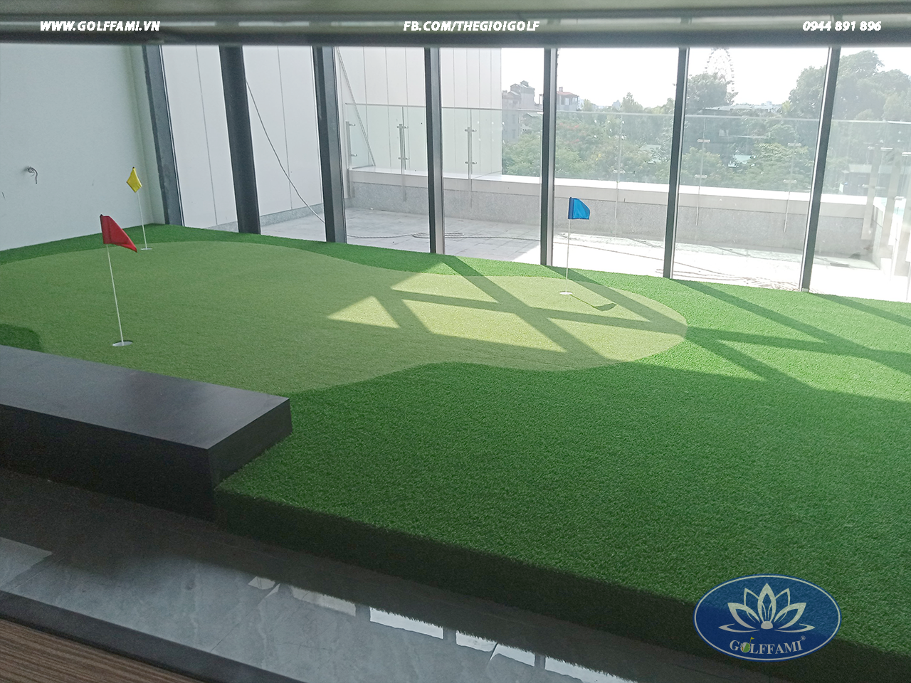 Phòng golf 3d Lotte Tây Hồ Hà Nội