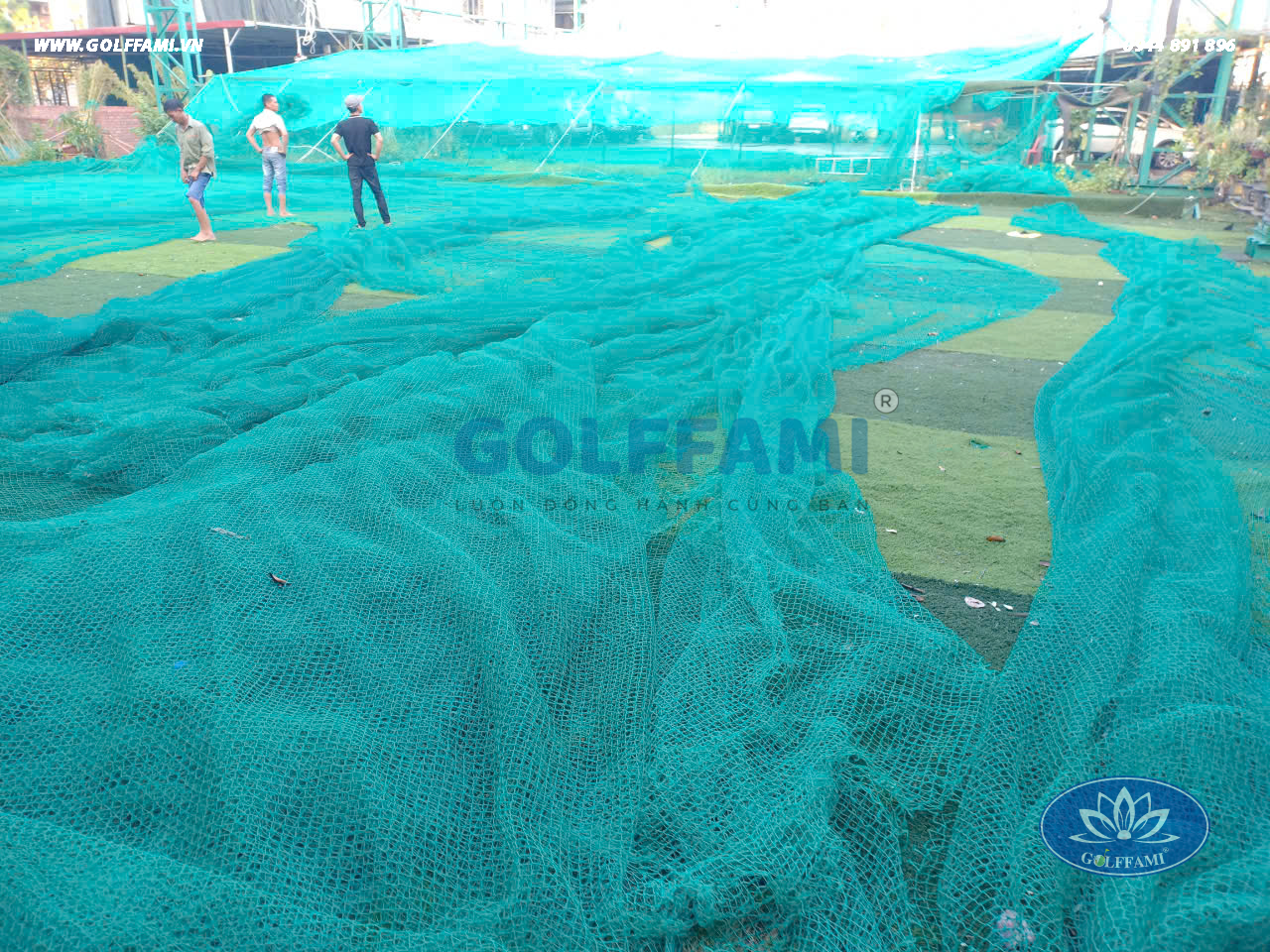 sân tập golf Đằng Lâm Hải Phòng